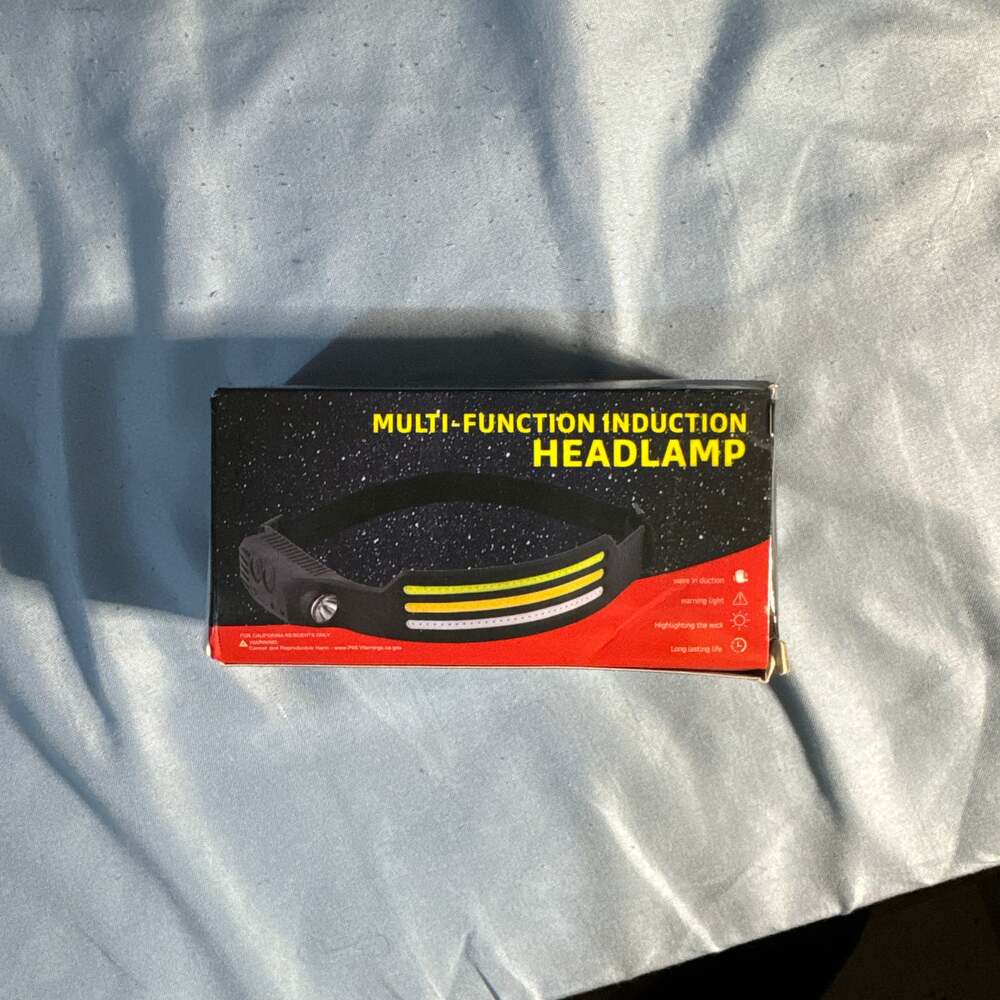 W689 Multi-Function Induction COB LED Rechargeable Headlamp with Motion Sensor
